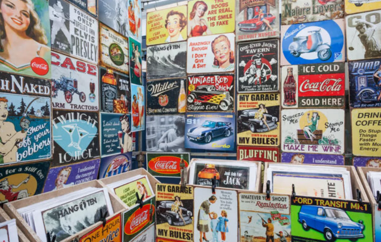 Publicidad vintage: de simples carteles y anuncios publicitarios a objetos de gran valor y arte para coleccionistas