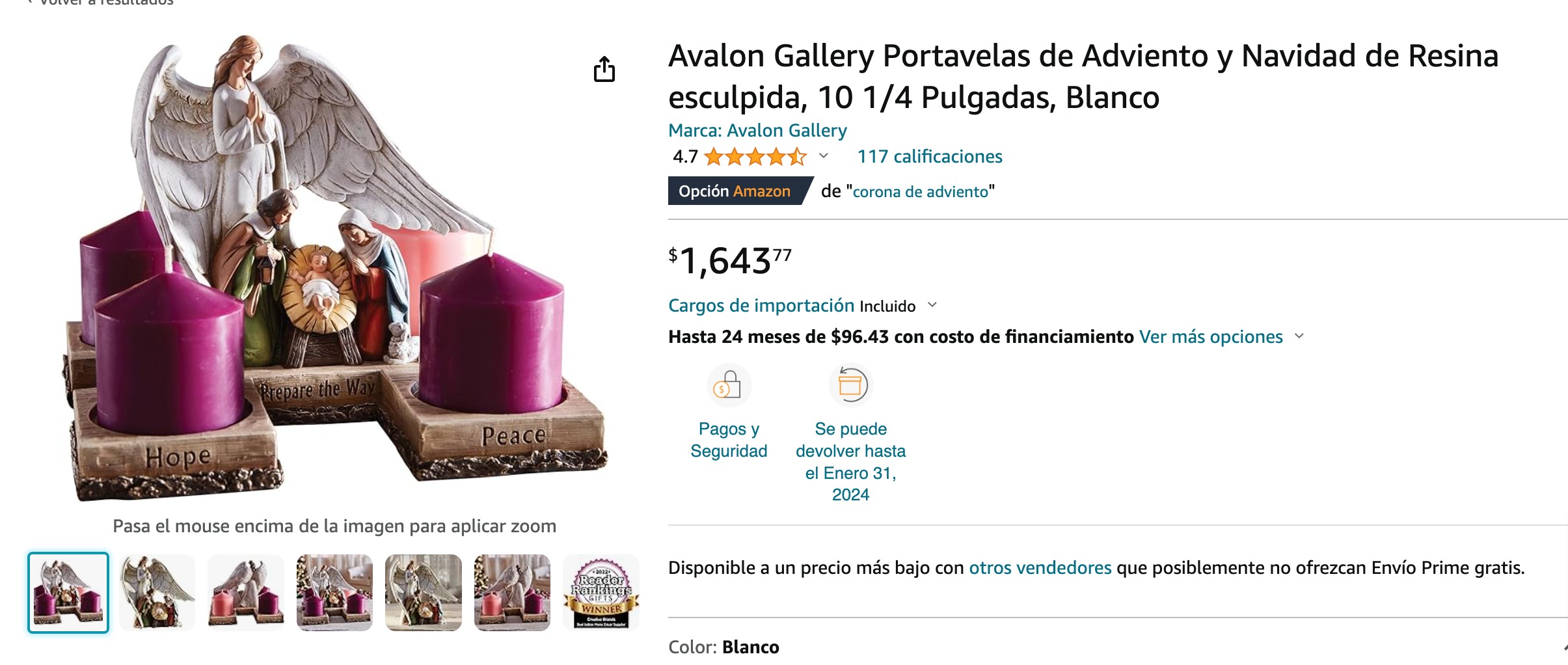 Imágenes e ideas de la corona de Adviento.