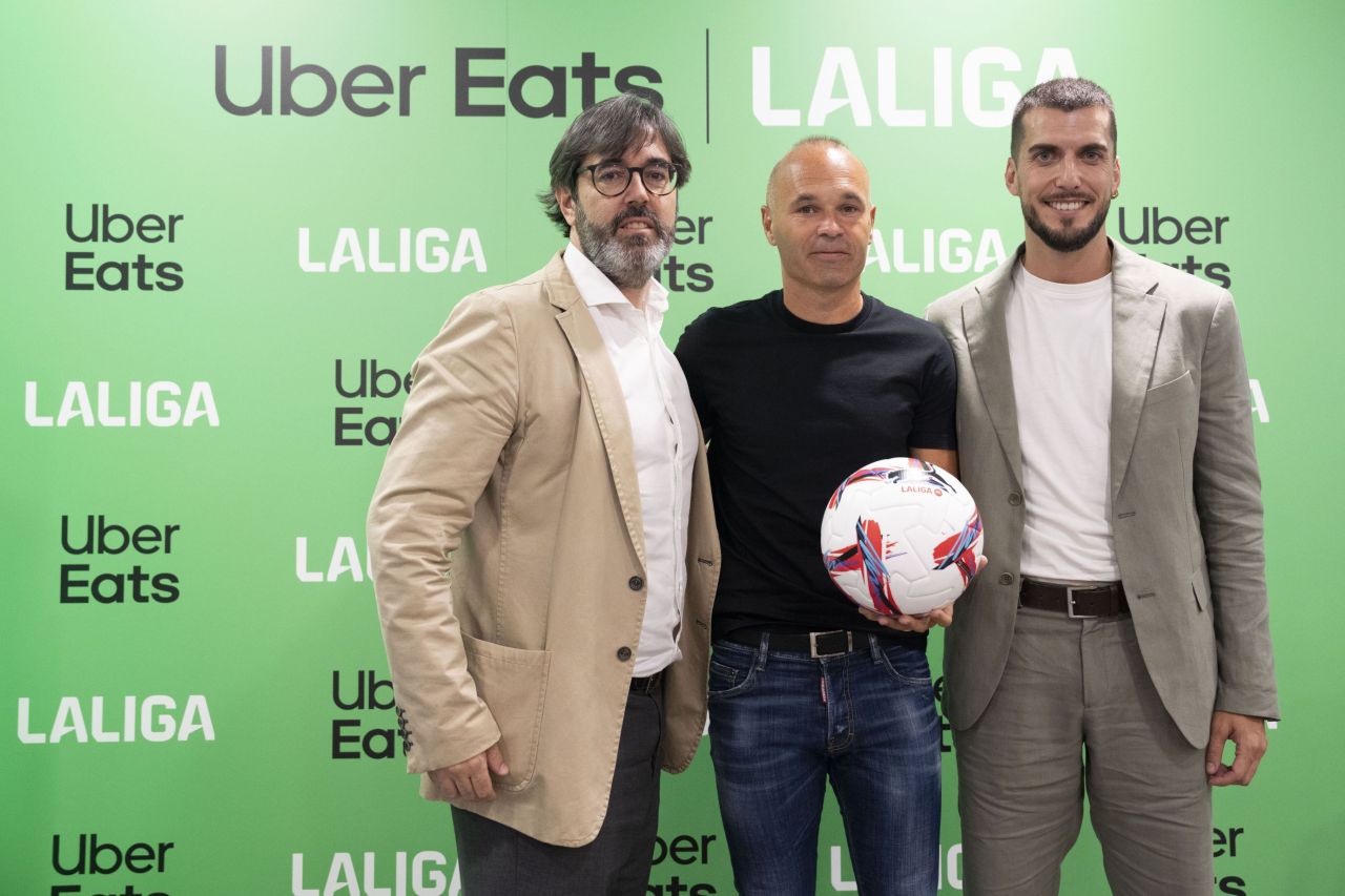 Uber Eats se convierte en patrocinador oficial de LALIGA hasta la temporada 2026-2027