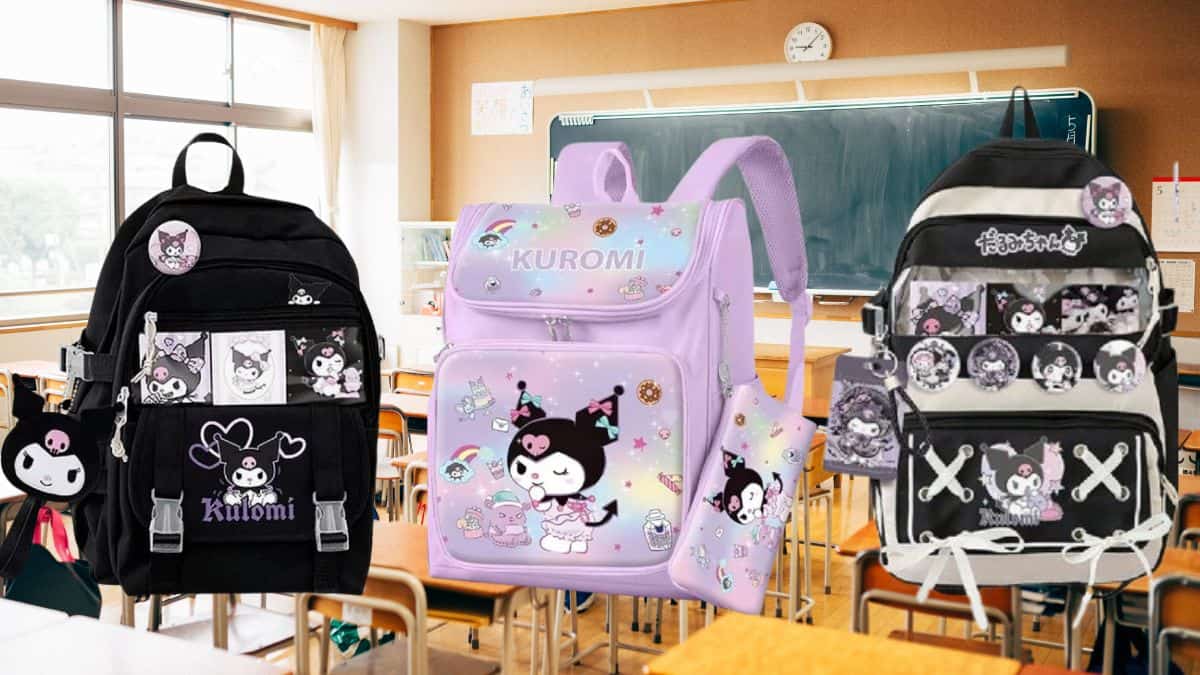 ¿Quieres un regreso a clases espectacular? Mochilas Kuromi en menos de 500 pesos en Amazon Foto: Especial